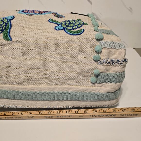 American & Beyond Weekend Travel Bag with Pouch Turtle NIP - Picture 5 of 14